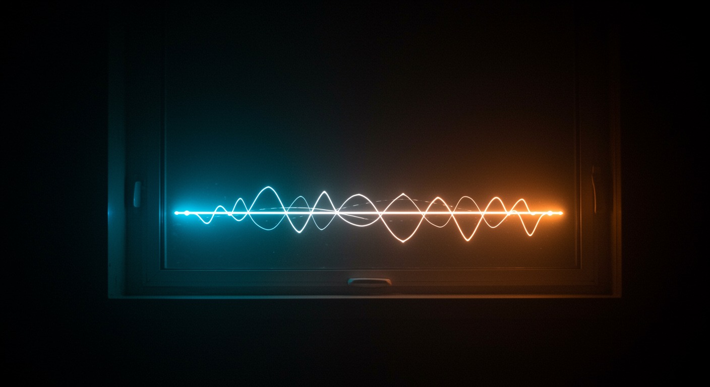 Photorealistic daily light exposure pattern visualization with sleep timing correlation, showing circadian rhythm optimization, soft chronobiological lighting, no text