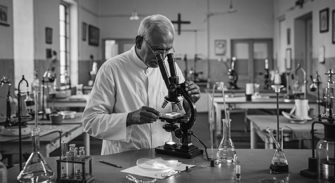 A histological image of an artery with atherosclerosis, reflecting the study’s focus on cholesterol and heart disease