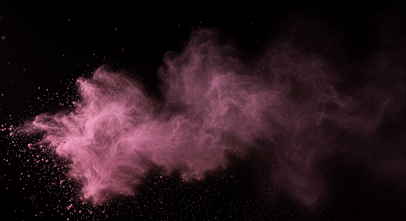 Creatine powder with soft lighting