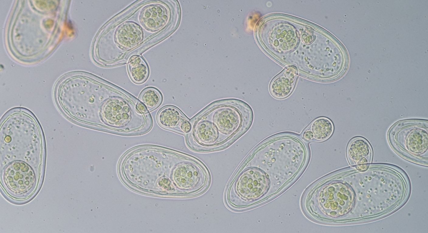 Child being given probiotic alongside antibiotic