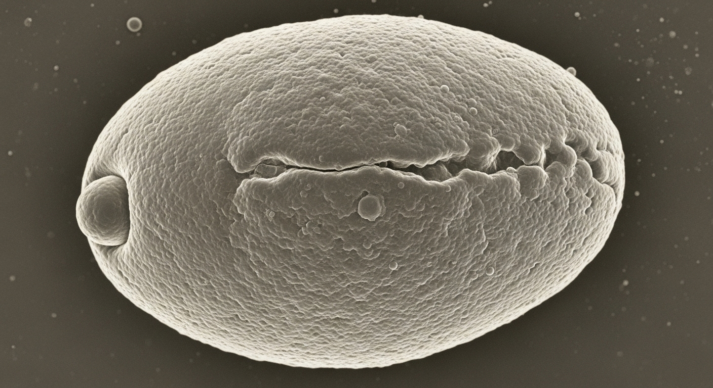 Traveler taking probiotic to avoid stomach issues