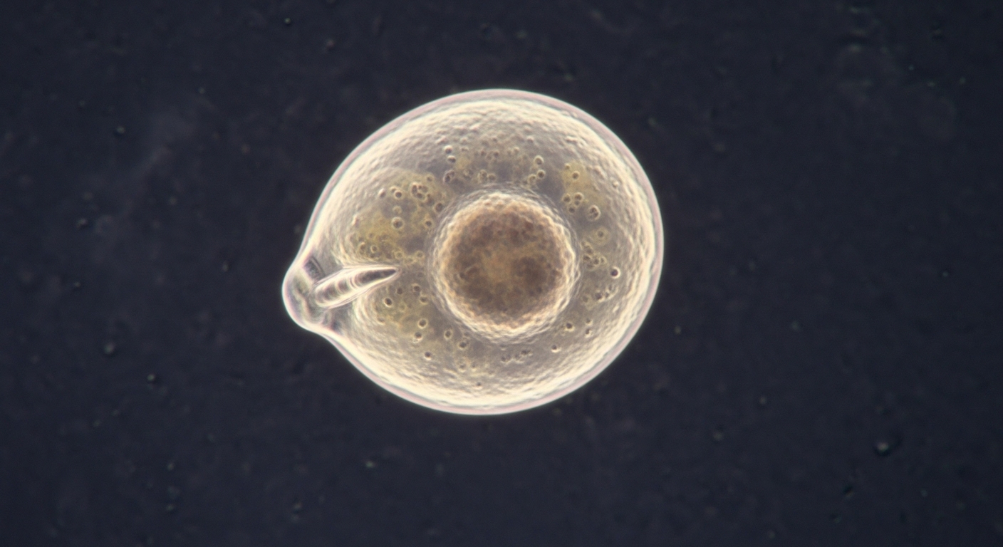 Young child receiving probiotic during diarrhea