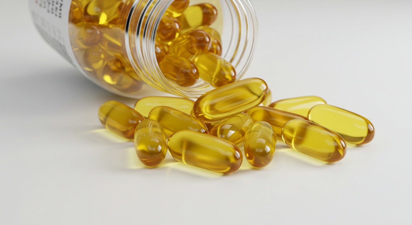 Vitamin D capsules