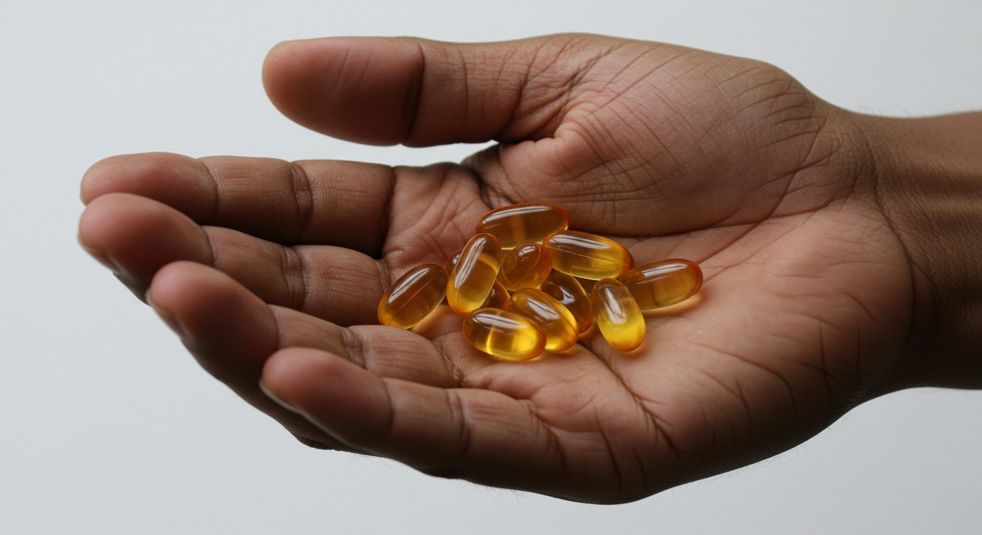 Vitamin K2 molecular structure surrounded by bone, artery, and brain icons